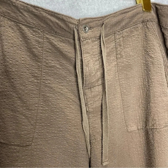 Fresh Produce Lagenlook Y2K Brown Gauzy Cotton Lounge Set - Picture 3 of 8